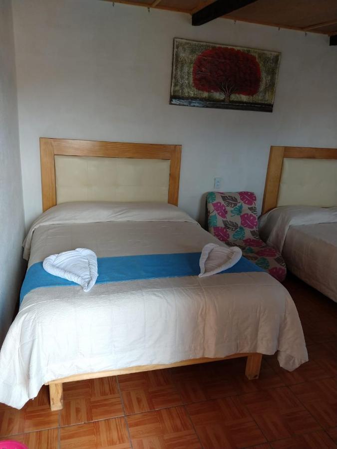 Cabanas Tipo Habitacion Planta Alta En Zacatlán Kültér fotó