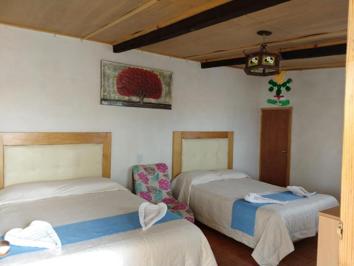 Cabanas Tipo Habitacion Planta Alta En Zacatlán Kültér fotó