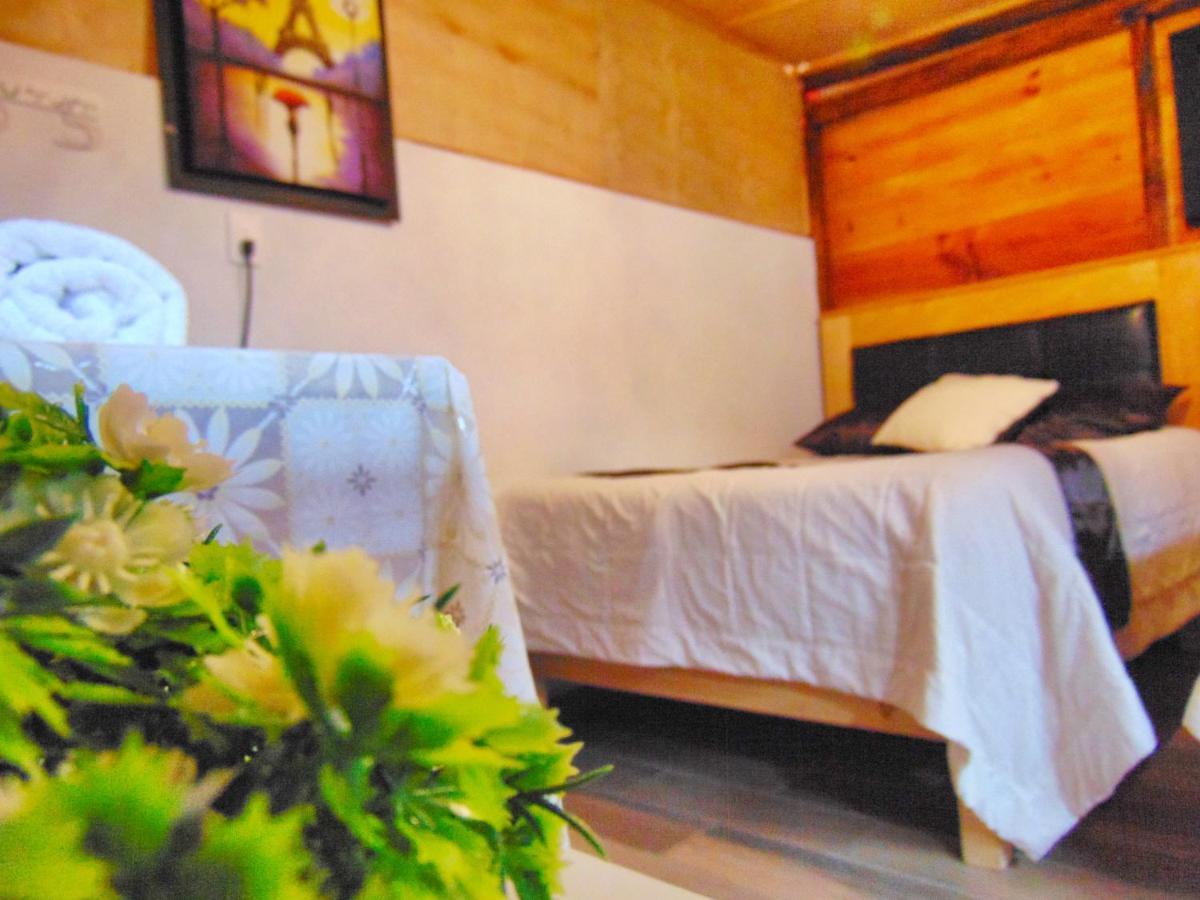 Cabanas Tipo Habitacion Planta Alta En Zacatlán Kültér fotó
